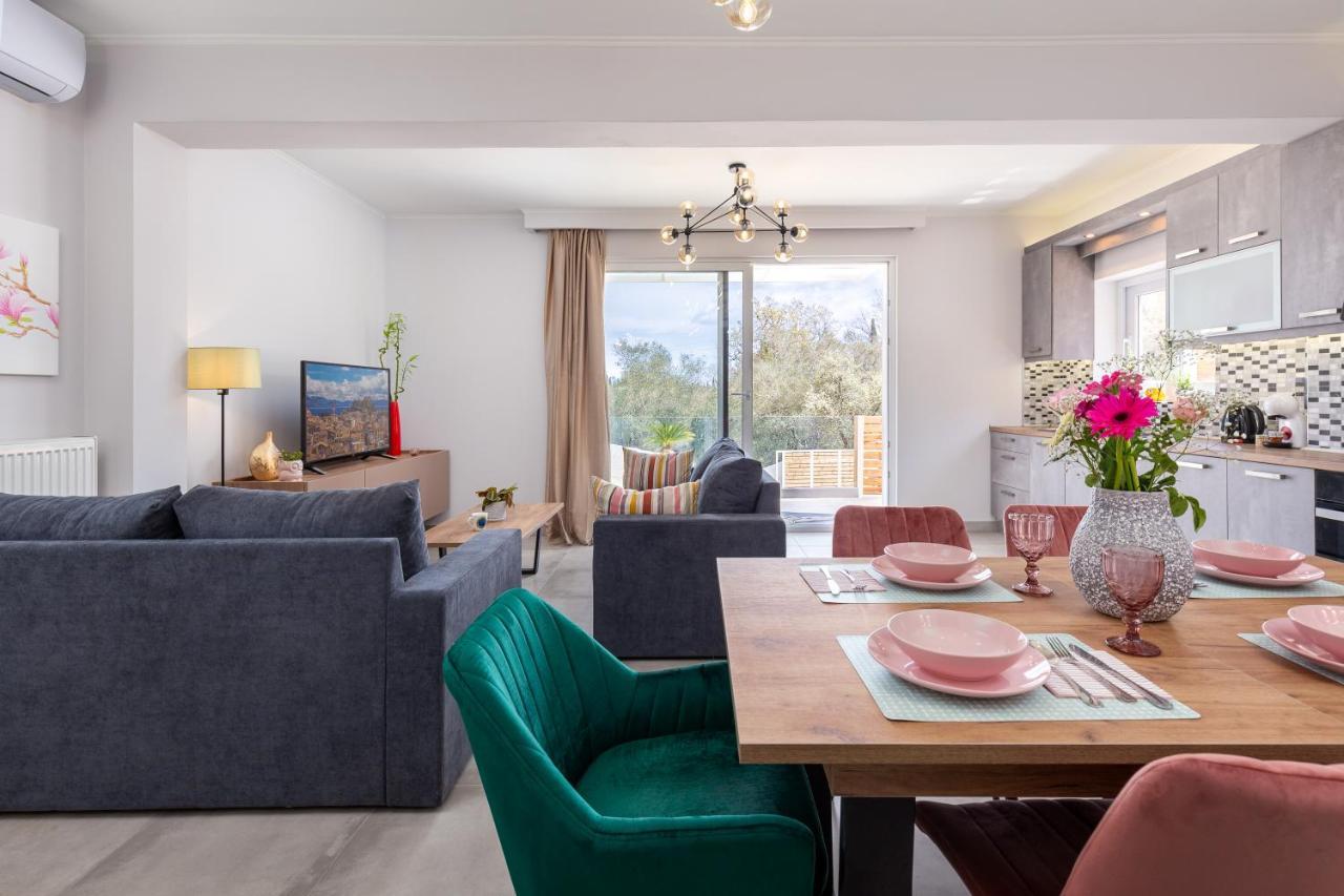 Nightingale Villa & Suites Corfu Gazátika エクステリア 写真