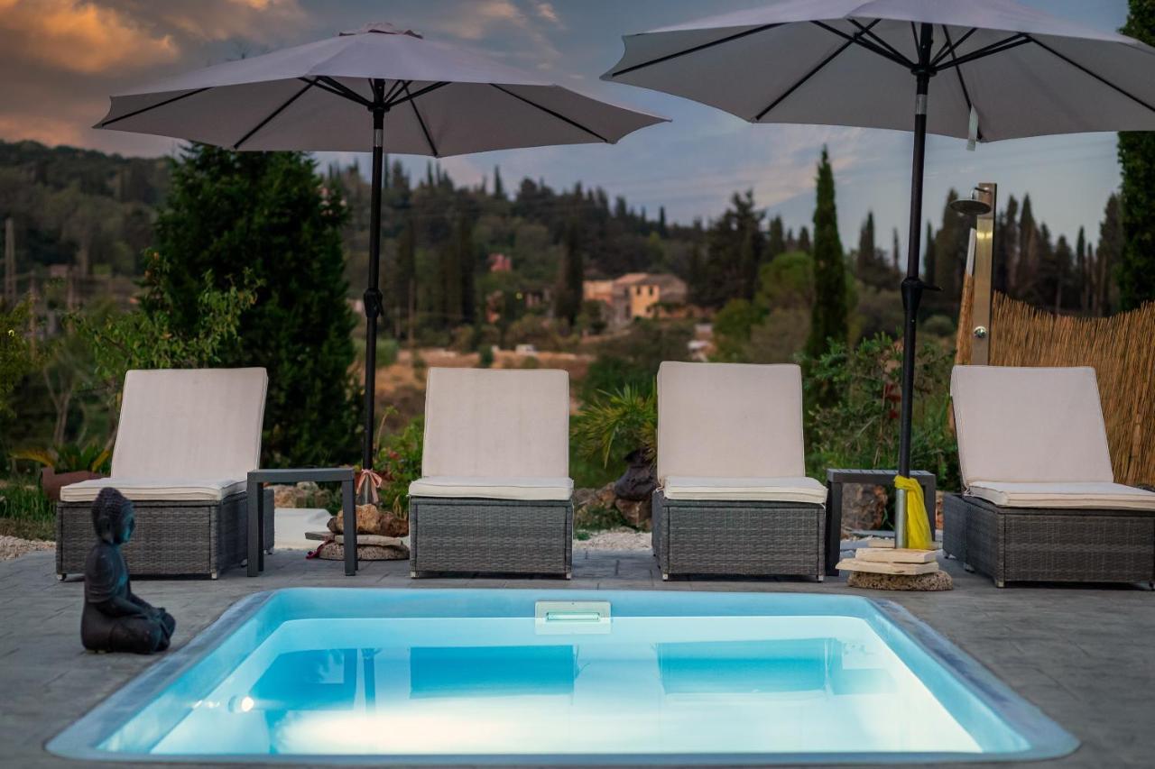 Nightingale Villa & Suites Corfu Gazátika エクステリア 写真